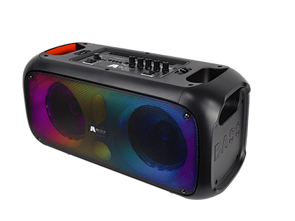 Cabina de sonido que alumbra RGB, producto tecnológico