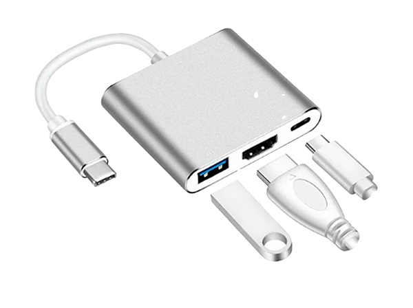 Adaptador tipo hub tipo c, conviértete en distribuidor tecnológico